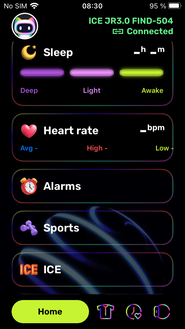 iOS hemskärm rullas ner