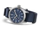 Hamilton Khaki Field Power Reserve 40 mm med blå urtavla