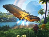 Rymdskepp i No Man's Sky kan nu anpassas mer fritt än någonsin tidigare. (Bildkälla: Hello Games)