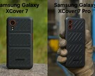 Vi jämför den billigare Samsung Galaxy XCover 7 med XCover 7 Pro. (Bildkälla: Florian Schmitt/Notebookcheck)