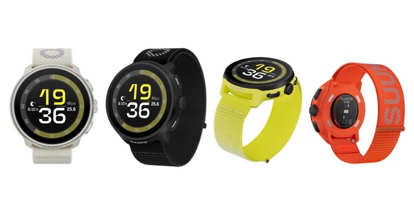 Suunto Run kan köpas i fyra färger, alla med textilremmar. (Bildkälla: Suunto)