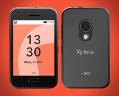 XploraOne är positionerad som en kompakt smartphone för barn. (Bildkälla: HMD Global)