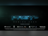 Reklambilder som visar logotypen för det inställda spelet Prey 2 (bildkälla NeoGamer YouTube)