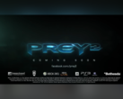 Reklambilder som visar logotypen för det inställda spelet Prey 2 (bildkälla NeoGamer YouTube)