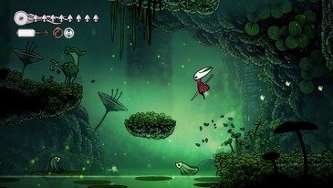 Silksong plattformsspel visas (Bildkälla: Steam)