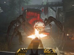 Bild från spelet Choo-Choo Charles. (Bildkälla: Steam)