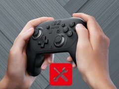 Spelare flyttar vänster tumstock på Switch 2 Pro Controller