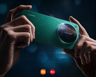 Xiaomi 17 Ultra kommer att lanseras i Kina den 25 december. På bilden: en kampanjbild som visar upp telefonens Starry Green-färg. (Bildkälla: Xiaomi)