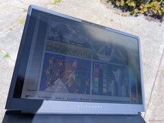 Utomhus under solljus