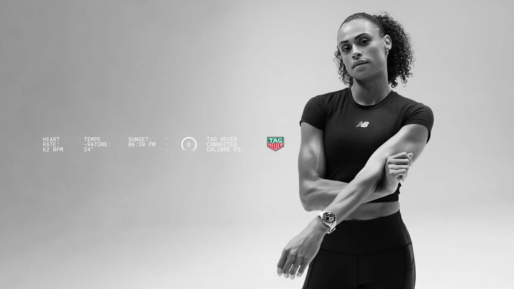 Den bärbara enheten bör också tilltala idrottare. (Bildkälla: Tag Heuer, via the5krunner)