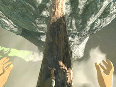 Breath of the Wild's BetterVR-mod gör det möjligt att korsa Hyrule i första person 6DOF Virtual Reality. (Bildkälla: Crementif)