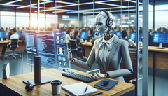 Generativ AI omformar redan nu tjänstemannaarbetet (Bildkälla: Dall-E 3)