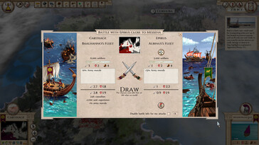 Bild: En skärmdump från spelet Aggressors: Ancient Rome.