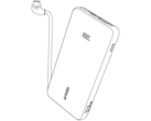 Den ryktade Anker Zolo 22,5W Power Bank 10K (bilden) verkar ha en integrerad kabel. (Bildkälla: AnkerInsider)