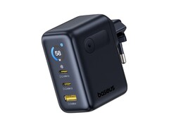 Baseus nya snabbladdare PicoGo Digital Display Fast Charger 100W (EU-versionen på bilden) har lanserats i Kina. (Bildkälla: Baseus)