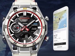 Casios ECB-2300HR-1A-klocka (bilden) är en specialutgåva designad tillsammans med Honda. (Bildkälla: Casio)