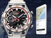 Casios ECB-2300HR-1A-klocka (bilden) är en specialutgåva designad tillsammans med Honda. (Bildkälla: Casio)
