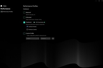 Kontrollcenter för Apex, Fusion och Core 