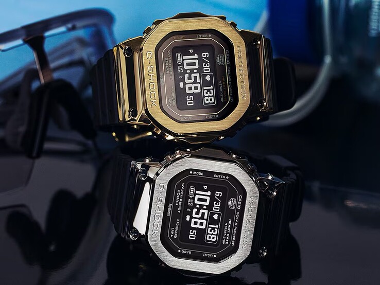 G-Shock GM-H5600-1 (nederst) och GM-H5600-9 (överst)