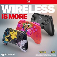 PowerA Advantage Wireless-kontrollenheten finns i svart, Mario and Friends och Pokemon Mega Evolutions designalternativ (Bildkälla: PowerA)