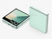 Det ryktas att Samsung kommer att använda äldre flaggskeppskomponenter i Galaxy Z Flip 'Fan Edition'. (Bildkälla: OnLeaks &amp; Sammy Guru)