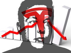 Illustration av ett diagram över Musks Tesla