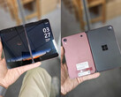 Surface Duo "Andromeda" i en av sina uppenbara prototypfärger. (Bildkälla: Goofish)