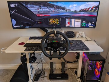 Moza R5 Racing paketuppsättning med Assetto Corsa Competizione.