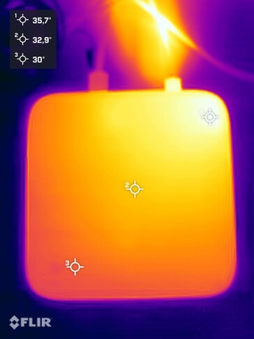 Minisforum AI X1 Pro stresstest (ovansida)