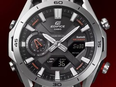 Casios Edifice ECB-2300D-klockor (ECB-2300D-1A på bilden) kommer att lanseras i Europa. (Bildkälla: Casio)