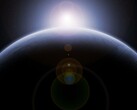 Bild som visar en planet och en soluppgång. (Bildkälla: LoganArt - Pixabay)