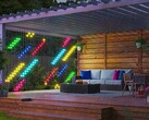Modellnumret på Govee Light Wall antyder att den kommer att ha en liknande design som Curtain Lights 2 (bilden). (Bildkälla: Govee)