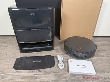 Omfattning av leveransen av Mova Z60 Ultra Roller Complete