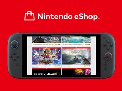 Ändringar i Nintendo eShop visas på Switch 2-konsolen (Bildkälla: Nintendo of America med ändringar)