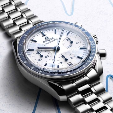 Omega Speedmaster Milano Cortina 2026 levereras med ett armband i borstat stål utrustat med Omegas justeringssystem Comfort Release (Bildkälla: Omega)