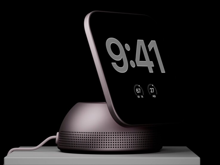 Inofficiell rendering av Apples kommande HomePad.