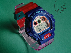 Den nya samarbetsklockan Casio G-Shock x Jae Tips DW-6900, på bilden. (Bildkälla: JaeTips via Instagram)