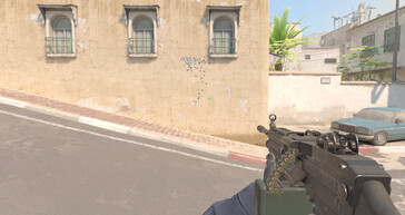 ...och M249:s spridningsmönster.