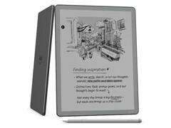 Kindle Scribe utan Front Light har en 11''-skärm.