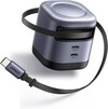 En annan version av Ugreen Nexode 45W Retractable Cable Charger med två USB-C-portar. (Bildkälla: Ugreen)