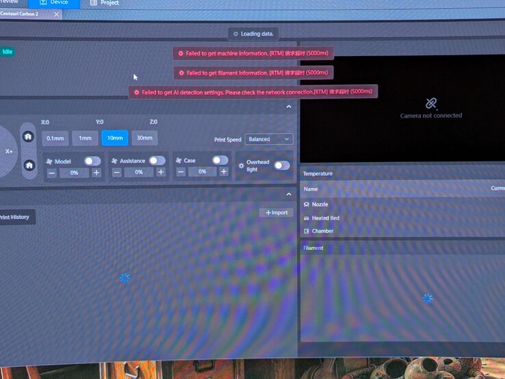 Elegoo Slicer på Windows kastar fel slumpmässigt.