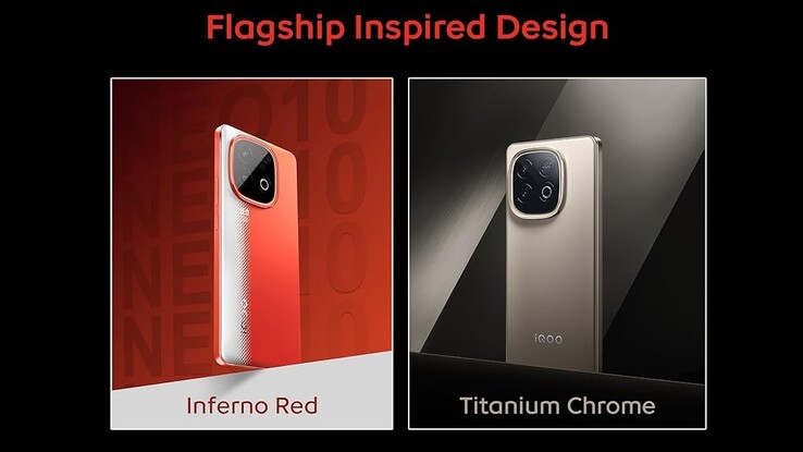 IQoo Neo 10 kommer att finnas tillgänglig i fyra färgalternativ 