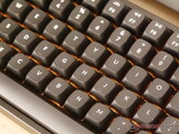 RGB-bakgrundsbelysningen är knappt synlig i dagsljus. 