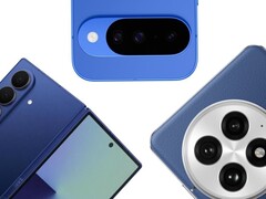 Ett collage som visar Galaxy Z Fold 7, Pixel 10 och OnePlus 13. (Bildkälla: Samsung, Google &amp;amp; OnePlus)