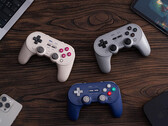 8BitDo Pro 3 har ABXY-knappar i Nintendo-stil med en ergonomi som ligger närmare en DualSense-kontroller. (Bildkälla: 8BitDo)