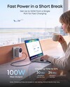 En läckt marknadsföringsbild för Anker Nano Travel Adapter (4-i-1, 100 W, Smart Display)