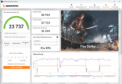 3DMark Fire Strike (nätdrift, underhållsläge)