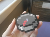 DIY 3D-utskriven Minecraft-kompass (på bilden). (Bildkälla: u/Intelligent-Cause751 via r/minecraft)