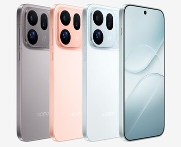 Färgalternativ för Oppo Find X10.