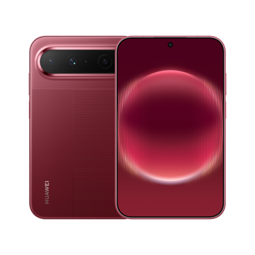 Huawei Pura X View i färgen Leaping Shadow Red